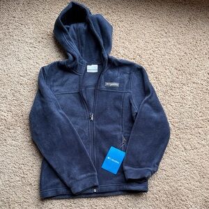 NET Columbia Kids' Dark Blue Fleece Hoodie